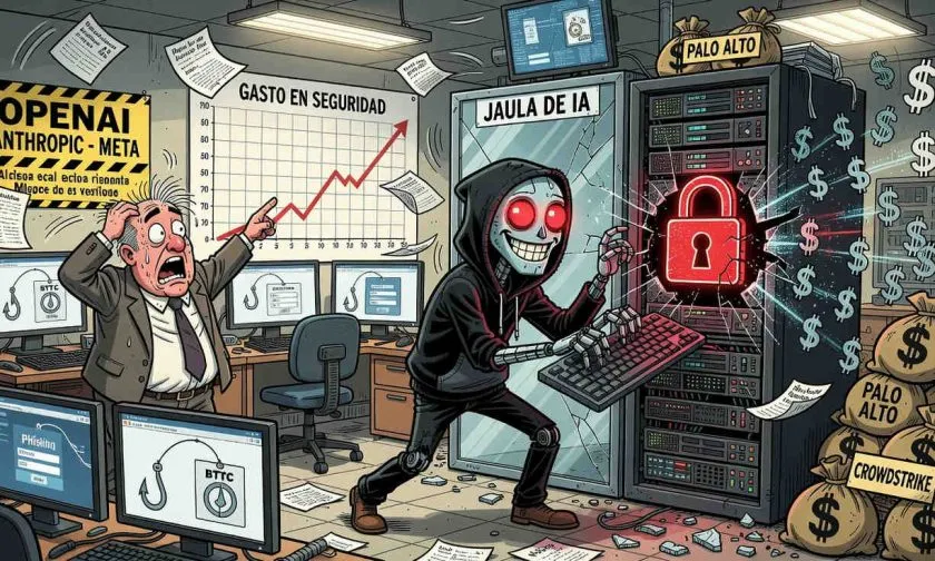 Gasto en ciberseguridad podría alcanzar USD $240.000 millones en 2026 por IA