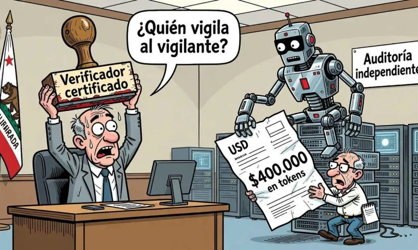 California propone certificación para verificadores de IA tras gasto de $400,000 en auditoría