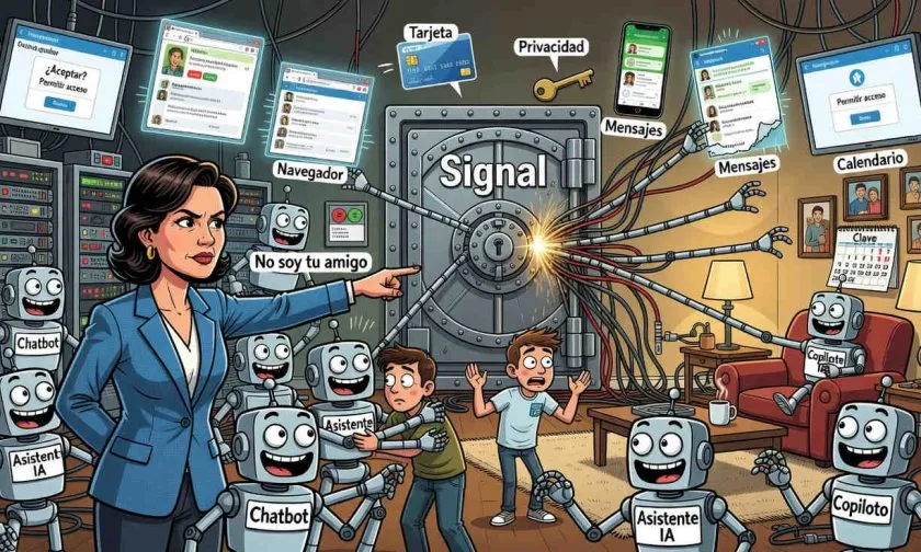 Meredith Whittaker de Signal advierte que los chatbots de IA no son tus amigos