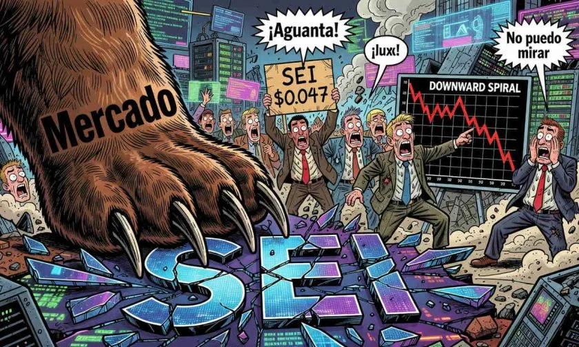 Sei ($SEI) se desploma un 95% desde su máximo y busca soporte en mínimos históricos este 09 de julio de 2026