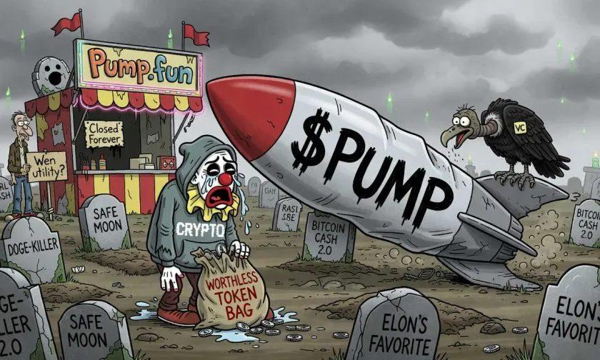 PUMP se hunde un 8,8% y toca mínimos de varios meses: el token de Pump.fun pierde -99,8% desde su ATH