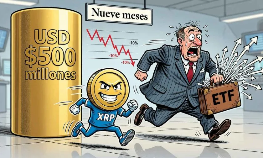 El ETF de XRP de Bitwise supera los USD $500 millones en activos en nueve meses