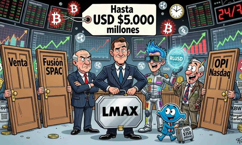 LMAX sopesa entre una IPO y vender su plataforma institucional de trading cripto