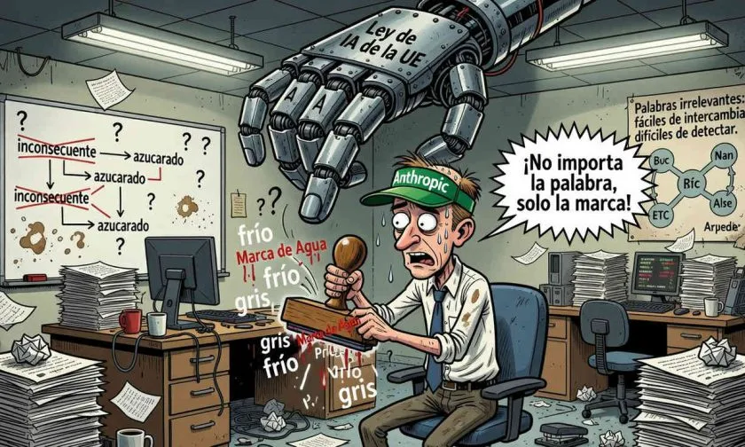 Anthropic implementa marcas de agua en textos de Claude mediante palabras irrelevantes