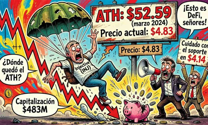 Injective repunta 4.35% mientras el mercado evalúa la ruptura de soportes clave – 31 de julio de 2026