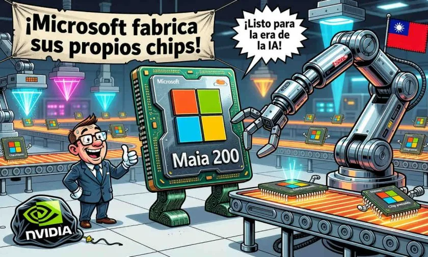 Microsoft y TSMC unen fuerzas para desarrollar chips propios y reducir dependencia de Nvidia