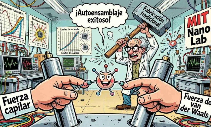 Nueva técnica del MIT integra moléculas en circuitos electrónicos con alta precisión