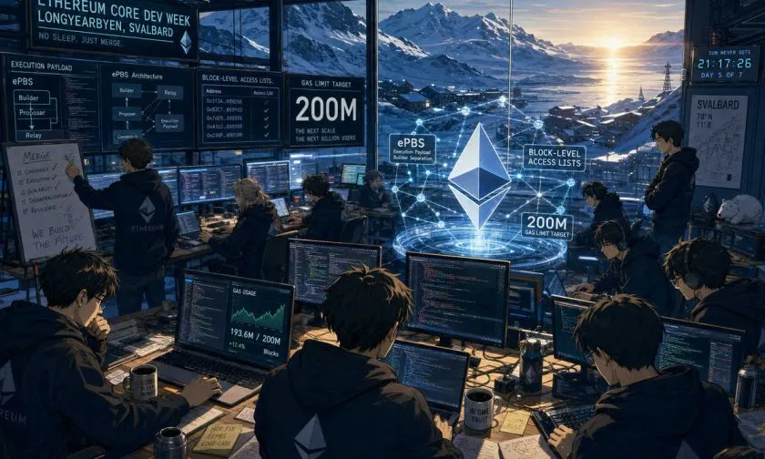 Ethereum fija meta de 200M de gas tras Soldøgn y acelera la actualización Glamsterdam