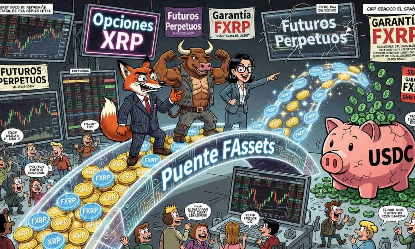 Titulares de XRP ya pueden operar opciones usando FXRP como garantía en Derive