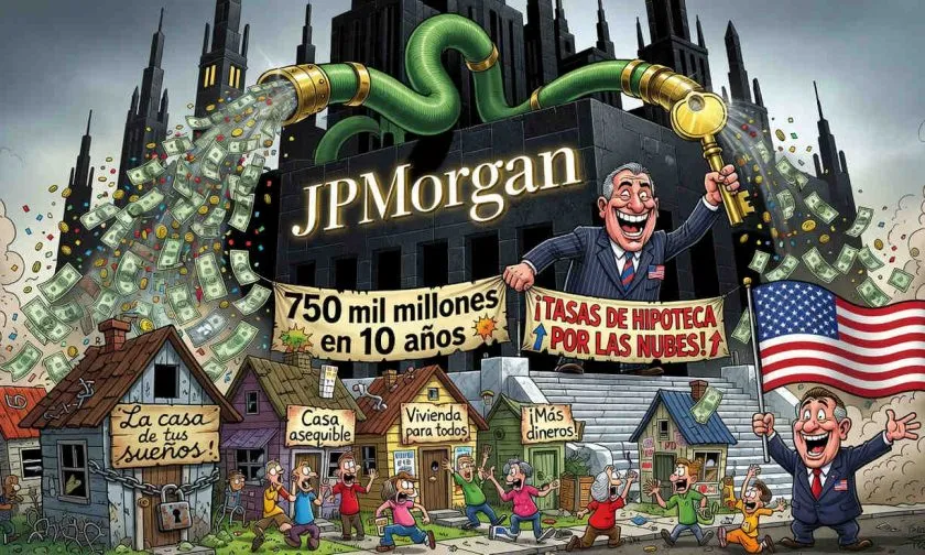 JPMorgan destinará USD $750 mil millones a vivienda en la próxima década