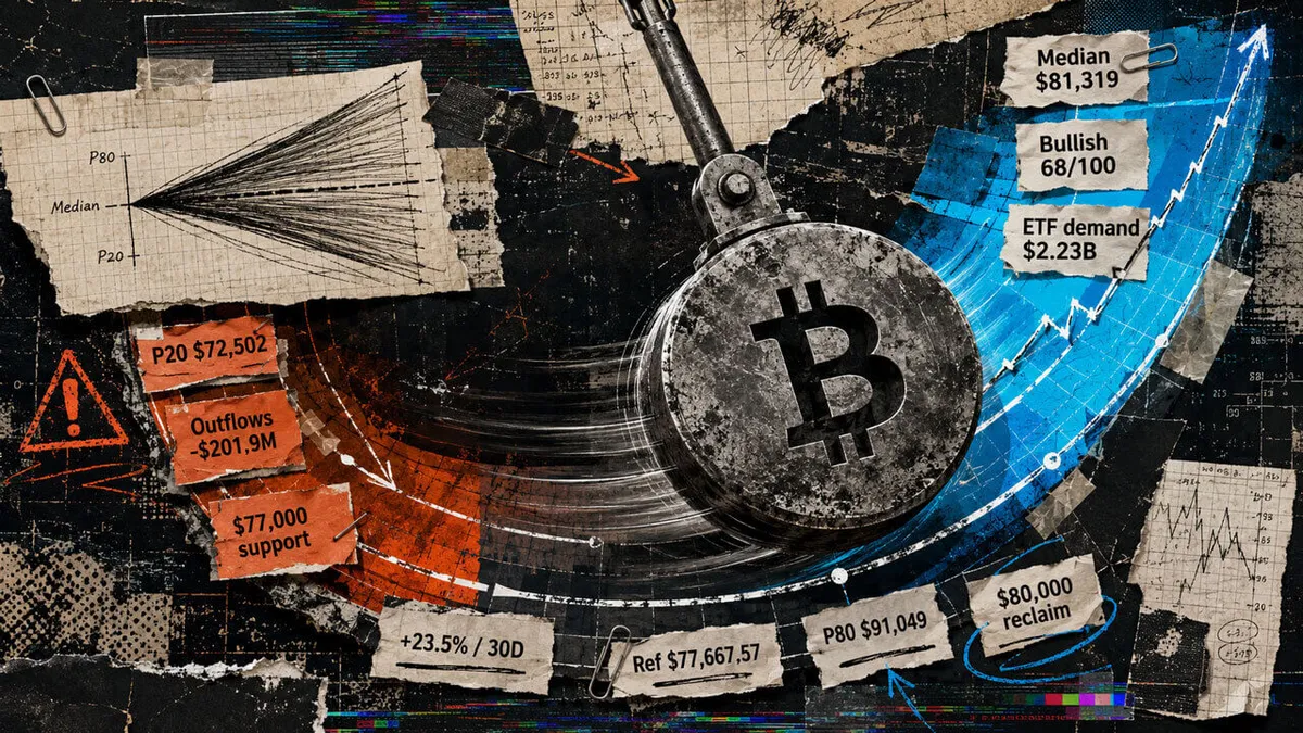 CryptoSlate forecasts Bitcoin at $81,319 by September 29 amid volatility