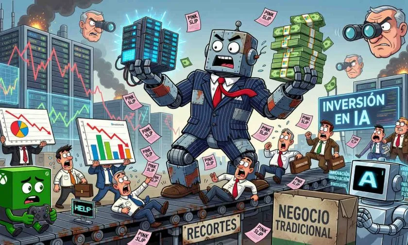 Microsoft perfila despidos de más de 5.000 empleados mientras redobla su apuesta por IA