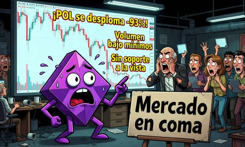 Polygon (POL) al borde del abismo: la caída de -93% desde su máximo histórico exige cautela extrema