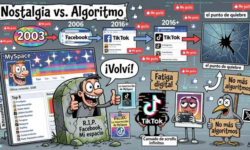 Myspace se relanza en un mercado saturado de redes sociales modernas