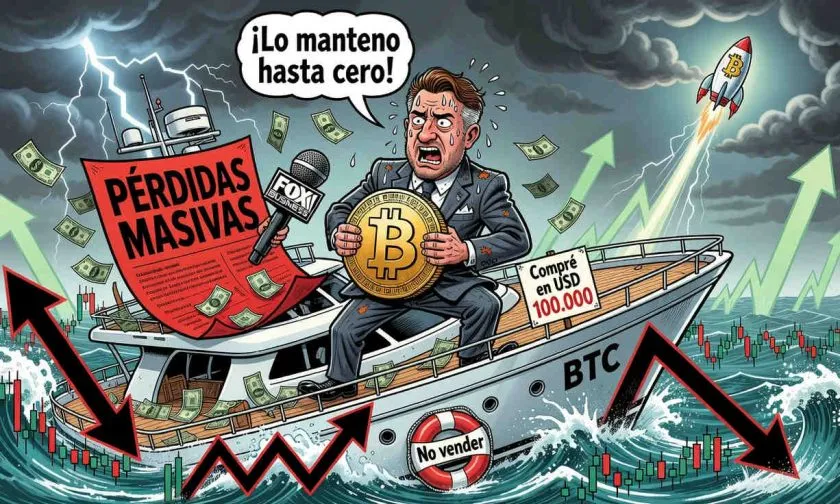 Dave Portnoy dice que mantendrá Bitcoin hasta cero tras comprar cerca de USD $100.000