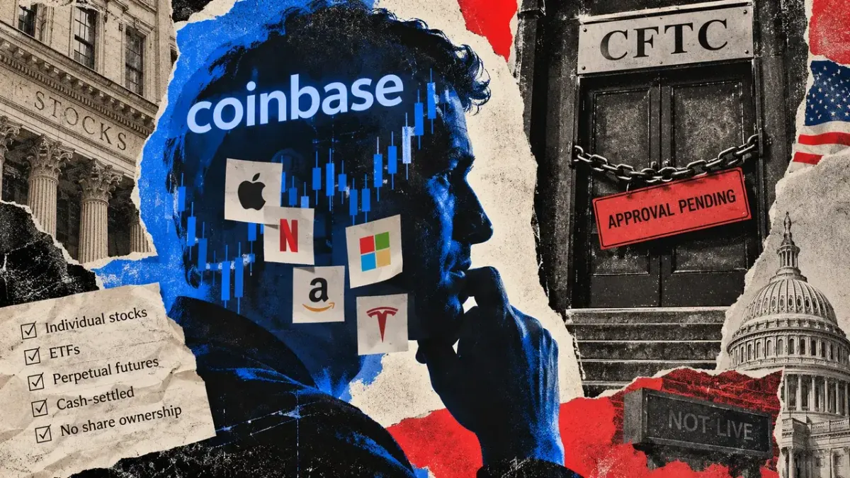 Coinbase plans to launch cash-settled stock futures amid CFTC delays