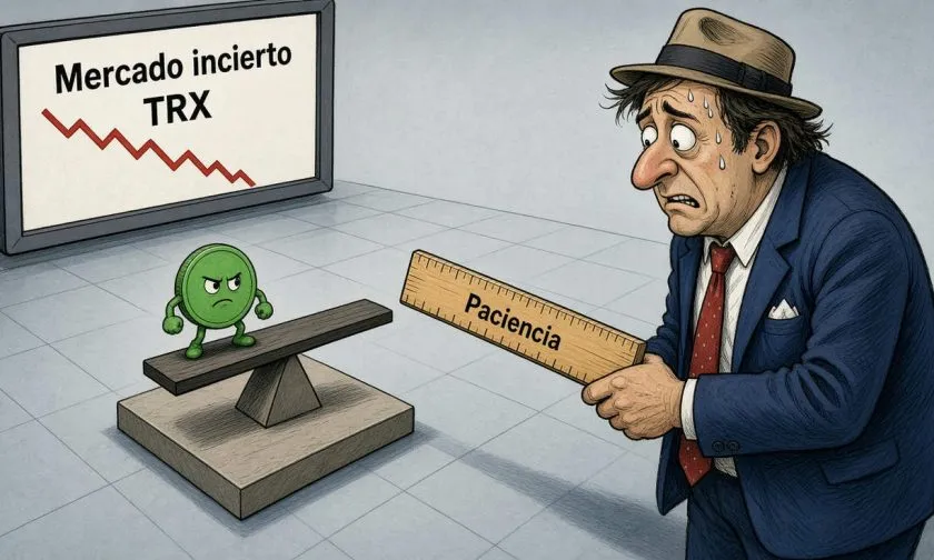 TRX cotiza a USD 0,331 con ganancias moderadas ante la cautela del mercado