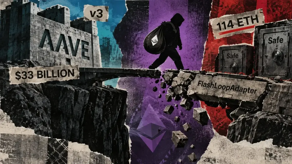 Exploitation of Aave's third-party tool leads to 114 ETH theft