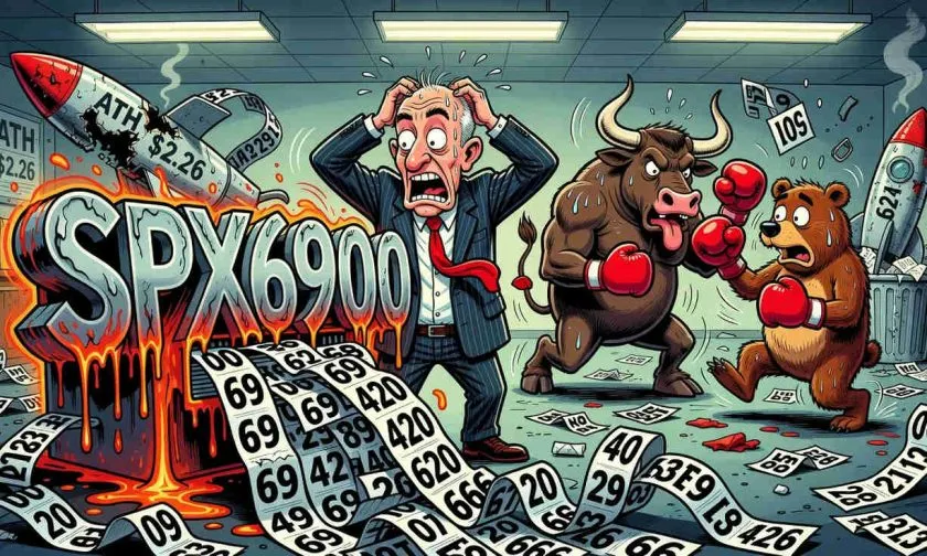 SPX6900 se desploma un 4,71% y aumenta presión bajista rumbo a mínimos de varios meses