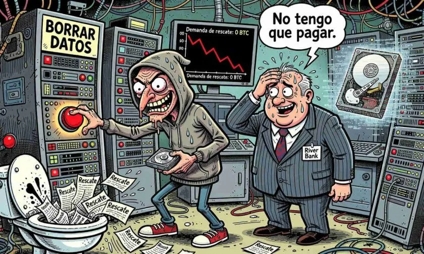 River Bank confirma que hackers borraron datos robados en ataque de ransomware