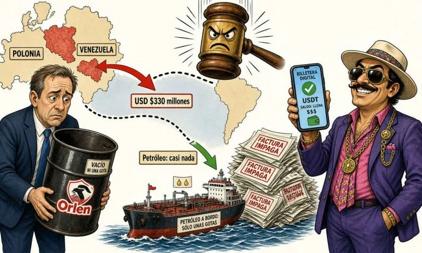 Polonia enfrenta una pérdida de USD 378 millones por fallido acuerdo petrolero con Venezuela