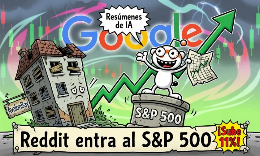 Reddit se convierte en la segunda red social en el S&P 500 tras subir 11% en preapertura