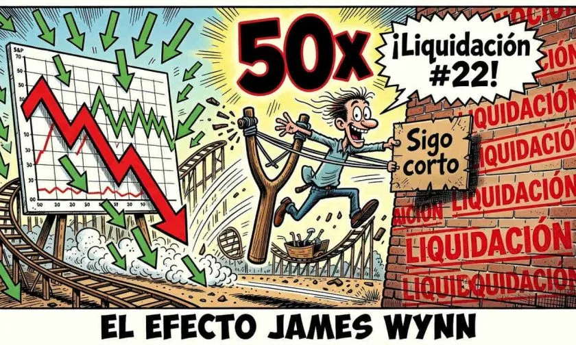 Después de 22 liquidaciones, este trader sigue acortando el S&P 500 en Hyperliquid