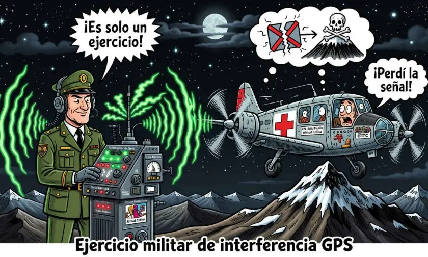 Ejercicio militar de interferencia GPS vinculado a accidente aéreo fatal en Nuevo México