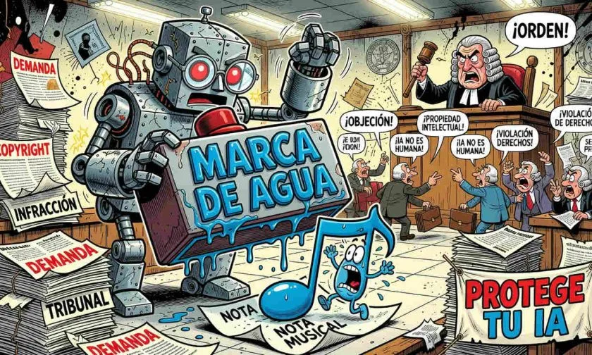 Suno introduce marcas de agua en canciones ante demandas por derechos de autor