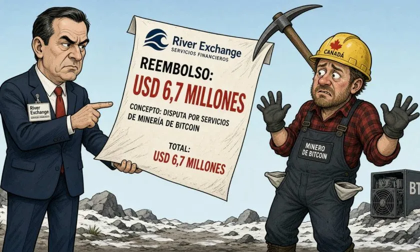 River Exchange demanda a minera canadiense por USD $6,7 millones en reembolsos