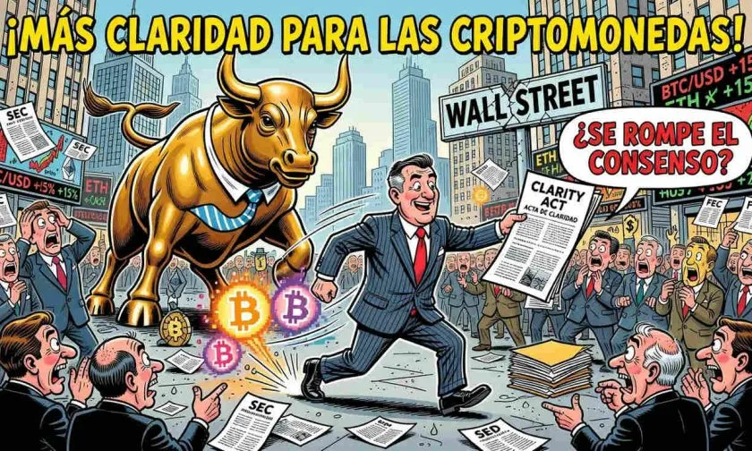 El CEO de Goldman Sachs rompe con Wall Street y respalda la Clarity Act cripto