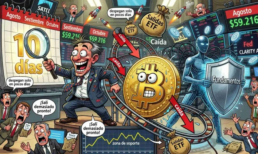 Tom Lee afirma que Bitcoin gana casi todo en 10 días y apunta a agosto-octubre
