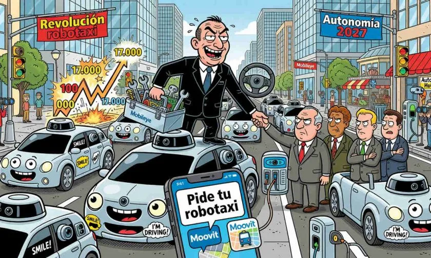 Mobileye quiere volver a la carrera robotaxi con un servicio propio en Estados Unidos para 2027
