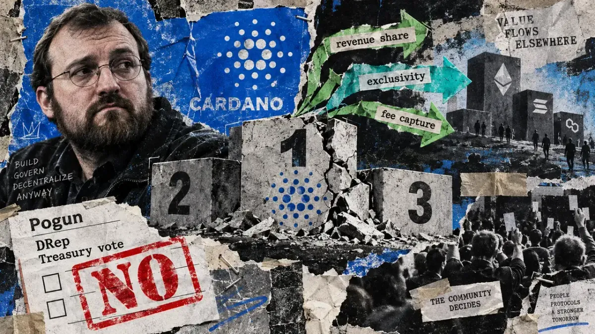 Cardano's treasury vote leads Hoskinson to prioritize other projects