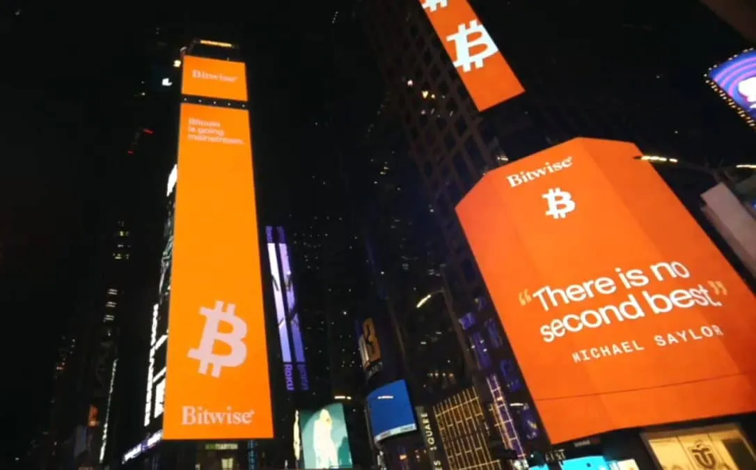 Instituições mostram preferência por Bitcoin em estratégia de longo prazo, diz Bitwise
