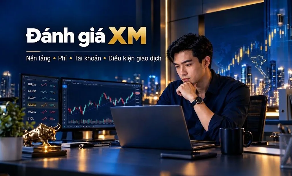 Phân tích XM chi tiết cho trader Việt: Nền tảng, phí, tài khoản và điều kiện giao dịch