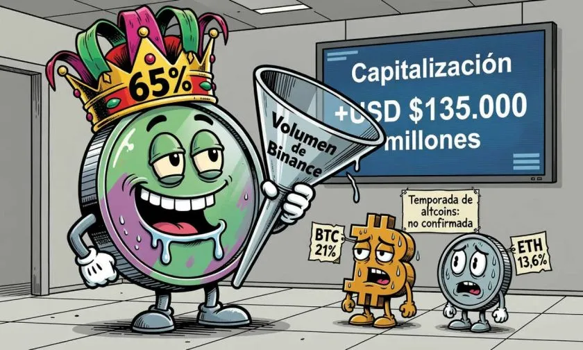 Las altcoins dominan el volumen de Binance y alcanzan su mayor cuota en dos años