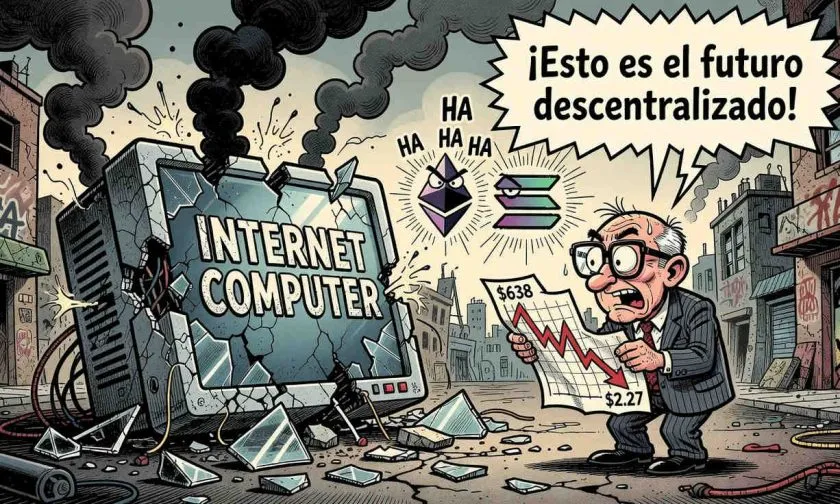 ICP se recupera levemente a $2,27 pero la caída del 99% desde su máximo sigue pesando