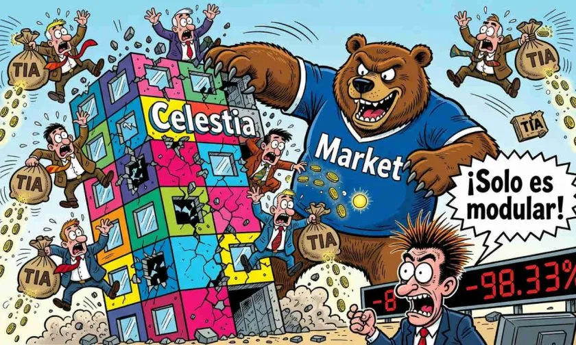 Celestia (TIA) se desmorona bajo 0,35 USD el 23 de julio de 2026 y desafía a los inversores