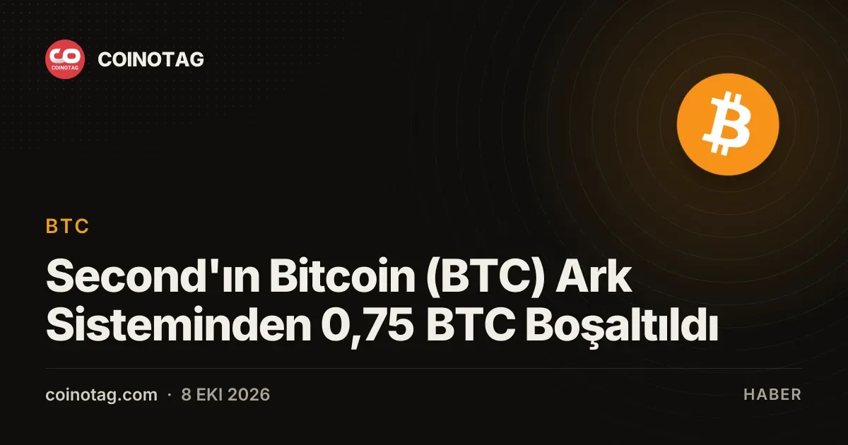 Second, Ark sisteminden 0,75 BTC kaybını doğruladı, kullanıcı fonları güvende