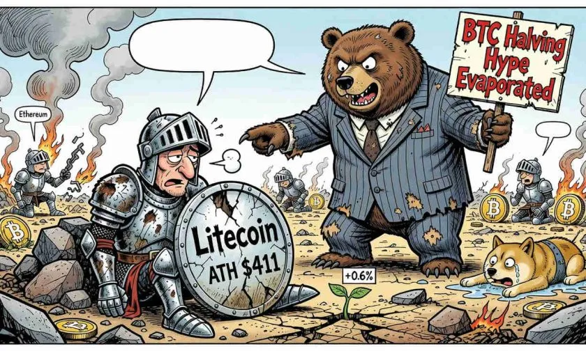 Litecoin se desploma un 51% en un año: ¿es el momento de acumular o capitular?