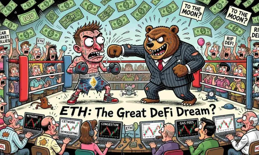 Ethereum en caída libre: ETH pierde un 28% en 30 días y pone a prueba el soporte crítico de $1.600