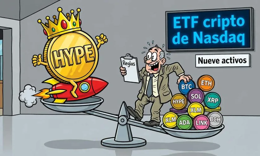 Hashdex agrega HYPE al ETF Nasdaq CME Crypto Index, ahora con nueve criptoactivos
