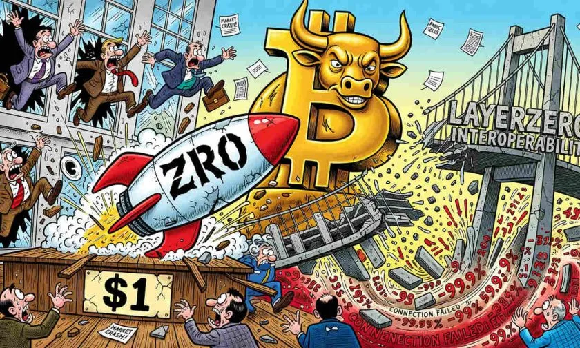 LayerZero (ZRO) se hunde un 18%: la peor sesión del año arrastra al token a $0,98