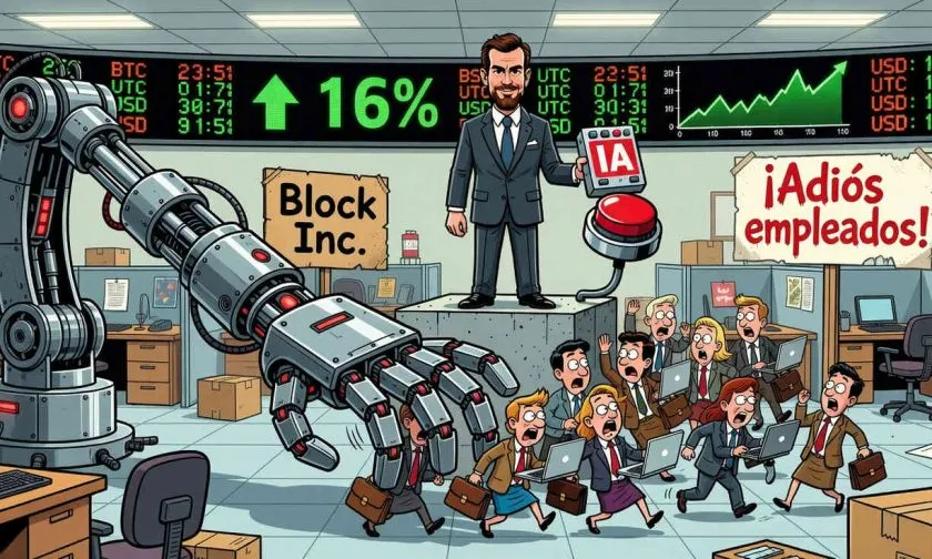 Block reduce su plantilla un 40% y sus acciones suben un 16% por IA