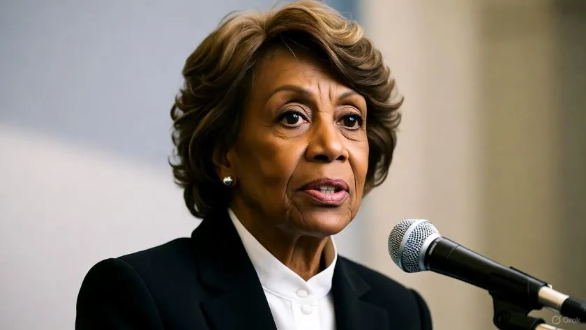 Maxine Waters pide frenar plan de Trump para llevar criptomonedas a los fondos de retiro 401(k)