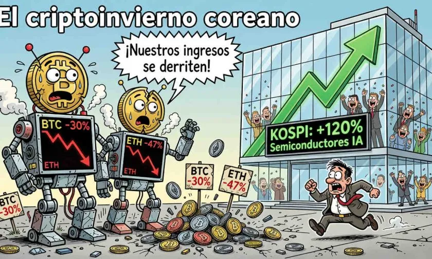 Upbit y Bithumb reportan caídas del 50% en ingresos en primer semestre de 2026