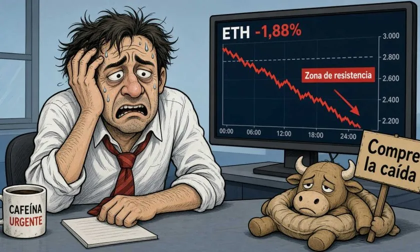 Ethereum se aferra a los USD $2.640 tras caída del 1,88% el 28 de septiembre