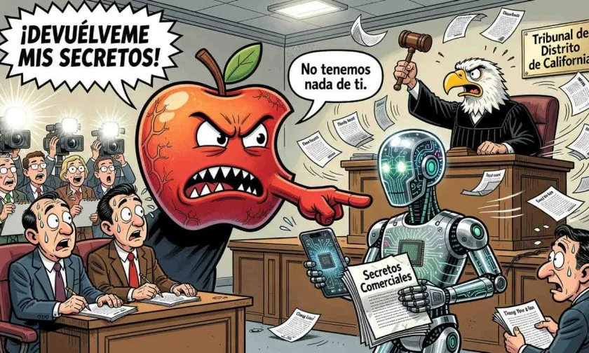 Apple pide al juez frenar a OpenAI por secretos comerciales