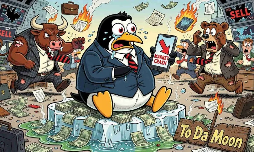 Pudgy Penguins se congela un 34,48% en 30 días sin suelo técnico a la vista